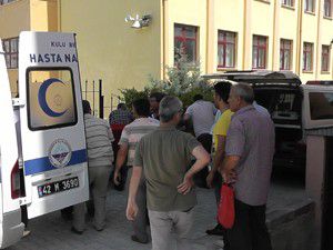 Tabutu Türk bayrağına sarıldı