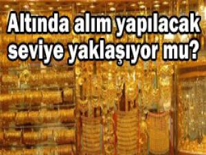 Altında dibe yaklaşıldı sinyali