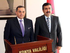 Azeri Büyükelçiden Vali Doğana ziyaret