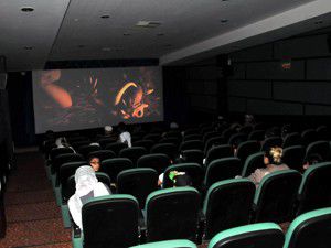 Konyada çocuklara ücretsiz sinema
