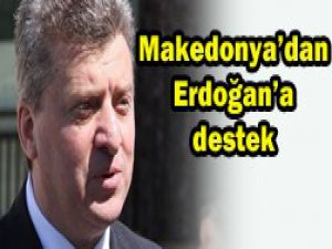 Makedonyadan Erdoğana destek var