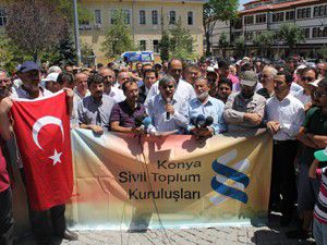 Konya STKlardan darbeye sert eleştiri