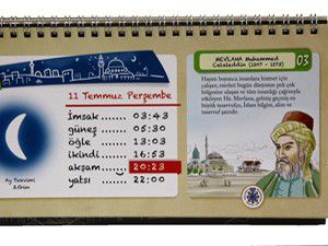 Selçukluda çocuklara özel imsakiye