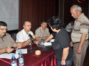 Konevi Konutlarında kura heyecanı
