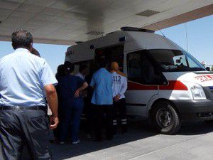 Karısının kafasına piknik tüpüyle vurdu