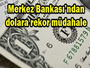 Merkez Bankasından dolara müdahale