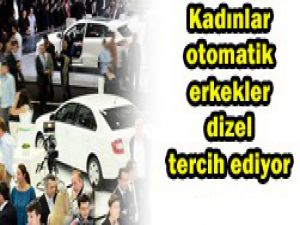 Kadınlar otomatik erkekler dizelci