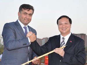 Çin Yuexiu Parkı ve Biyolojik Gölet açıldı