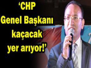 CHPnin Genel Başkanı kaçış yolunda