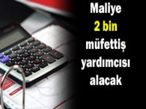 Maliye müfettiş yardımcısı arıyor