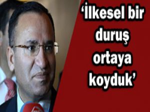 İlkesel bir duruş ortaya koyduk