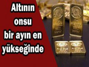 Altının onsu bir ayın en yükseğinde