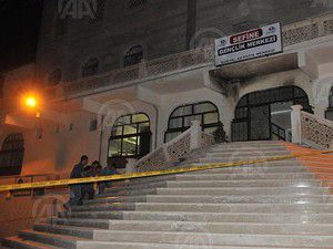 Şırnakta camiye molotofkokteyli atıldı