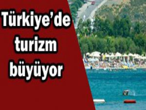 Turizm geliri yüzde 22,8 arttı