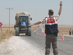 Jandarmadan çiftçilere kaza uyarısı