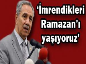 İmrenilecek bir Ramazan geçiriyoruz