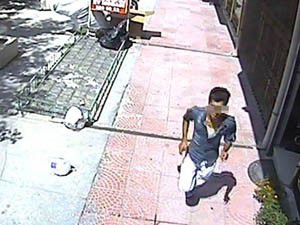 Hırsızı güvenlik kamerası yakalattı
