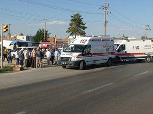 Konyada trafik kazası 6 yaralı