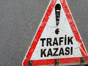 Konyada trafik kazası 2 yaralı