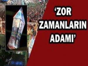 Adeviyye Meydanına Erdoğan fotoğrafı
