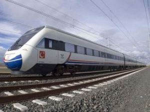 Hızlı tren hattı yeşilleniyor