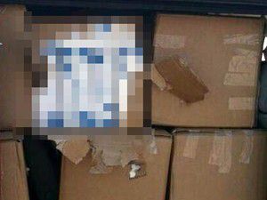 Şüpheli araçtan kaçak sigara çıktı