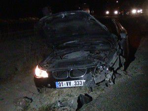 Konyada iki otomobil çarpıştı 10 yaralı