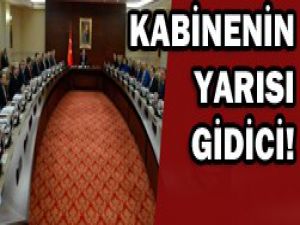 Erdoğan kabinesinde değişim rüzgarı