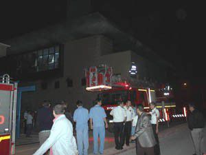 Hastanede yangın paniği!