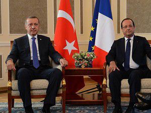 Erdoğan, Hollande ile görüştü