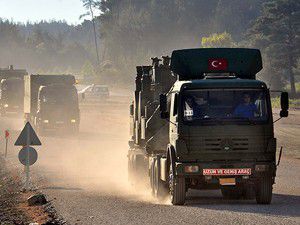 Suriye sınırında askeri hareketlilik sürüyor