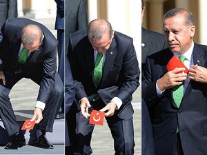 Bayrağı yerde bırakmadı!
