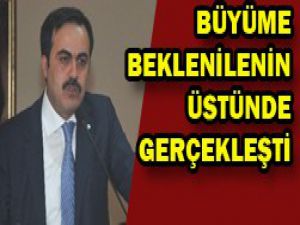 Öztürk büyümeyi değerlendirdi
