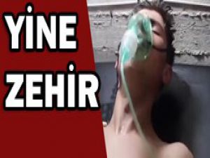 Yine zehirli gaz kullandı