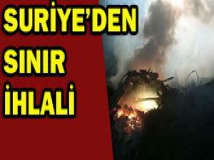 Suriye helikopteri düşürüldü