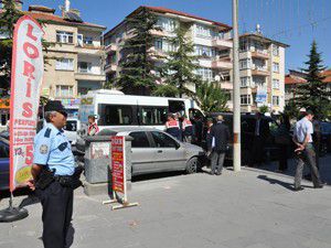 Akşehirde cinayet zanlısına tatbikat yaptırıldı.