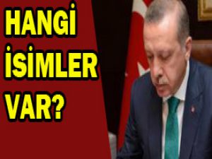 Kulislerde konuşulan o isimler