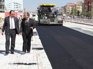 Selçukluda Şafak Caddesi yenileniyor