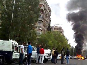Şamda bombalı saldırı