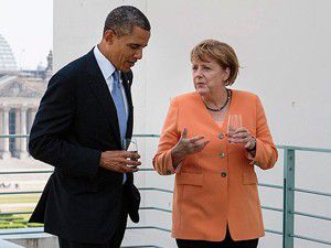 Obama Merkele garanti verdi