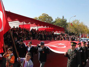 Konyada Cumhuriyet coşkusu