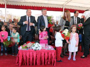 Hizmet için buradayız