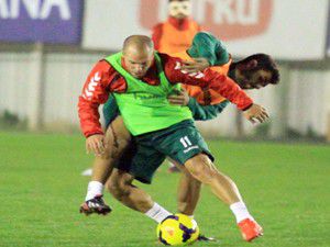 Torku Konyaspor eksik çalıştı