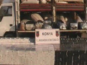Uyuşturucu ve sigara nakli VAKUMA takıldı