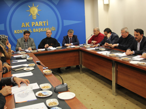 AK Parti il koordinasyon toplantısı yapıldı