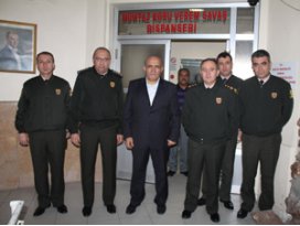 Jandarmadan Verem Savaşa ziyaret