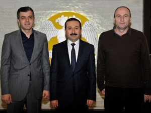Hakkı Gökbele makamında ziyaret
