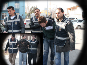 Maskeli banka soyguncuları tutuklandı