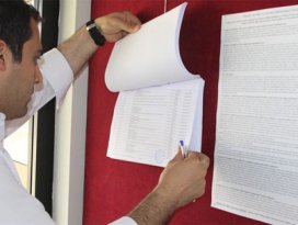 Seçmen listeleri için son gün KONTROL EDİN!
