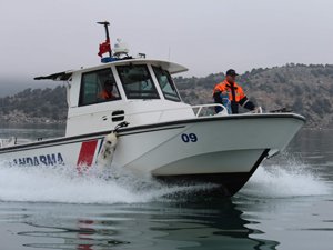 Beyşehir Gölünde yeni yılın ilk cezası
